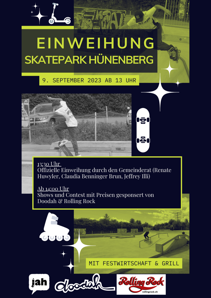 Read more about the article Einweihung Skatepark Hünenberg