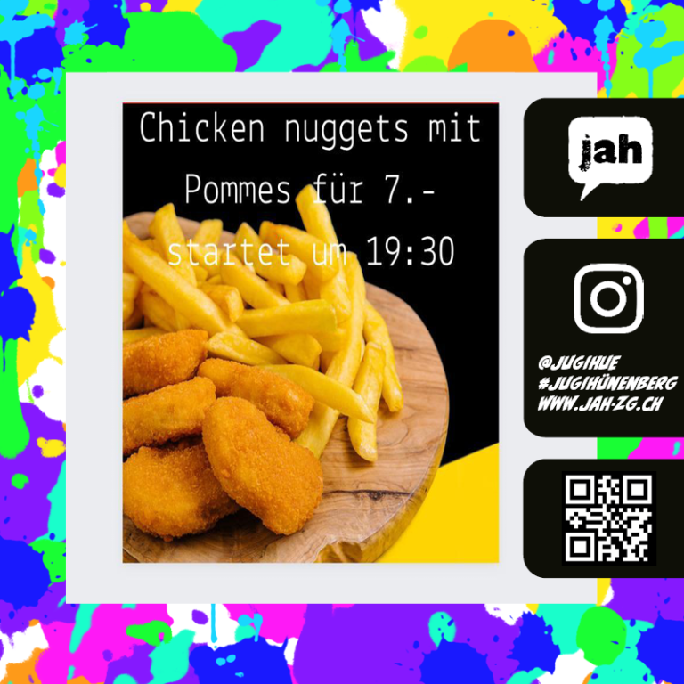 Mehr über den Artikel erfahren POMMES UND CHICKEN NUGGETS ABEND