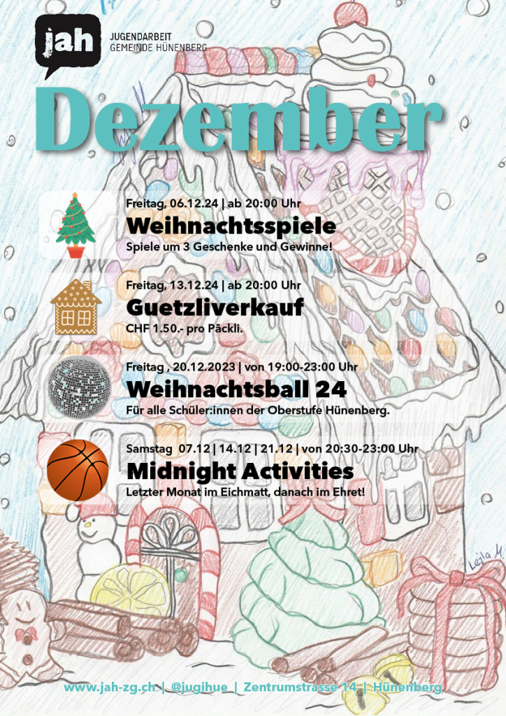 Mehr über den Artikel erfahren Monatsprogramm Dezember