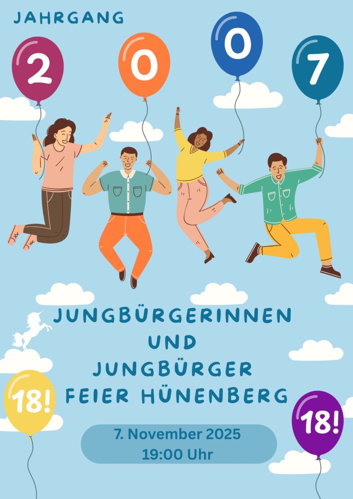 Mehr über den Artikel erfahren Jungbürgerinnen- und Jungbürgerfeier