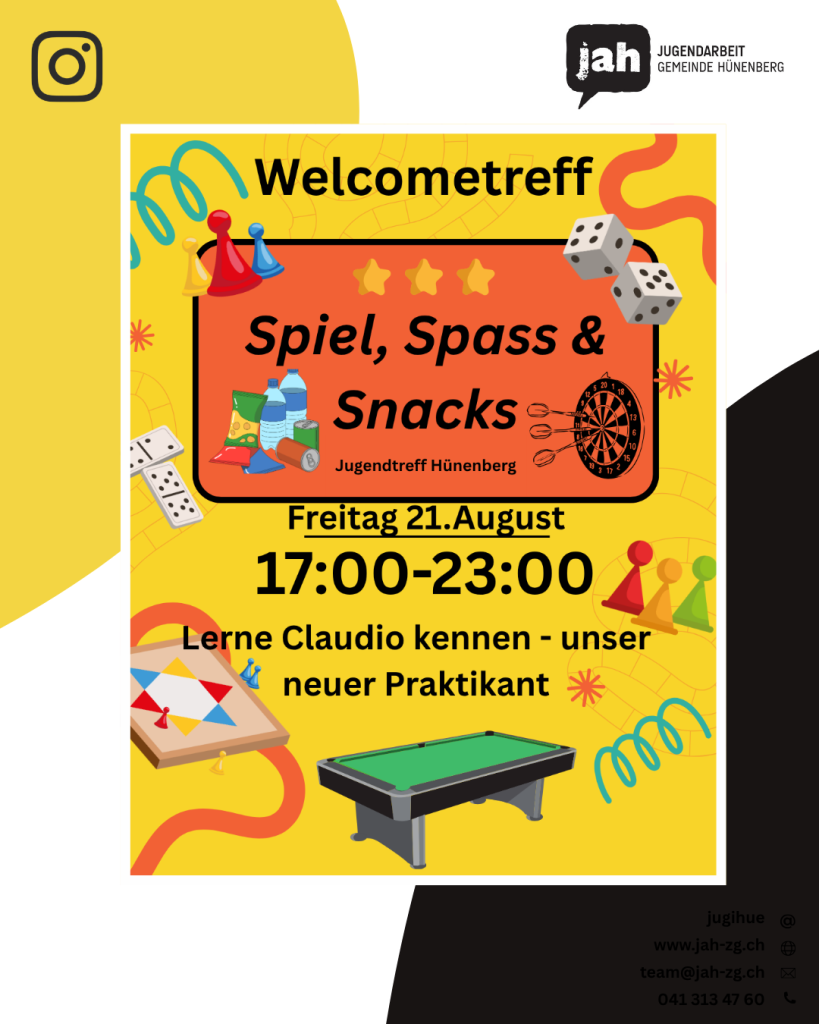 Mehr über den Artikel erfahren Welcome Treff Claudio